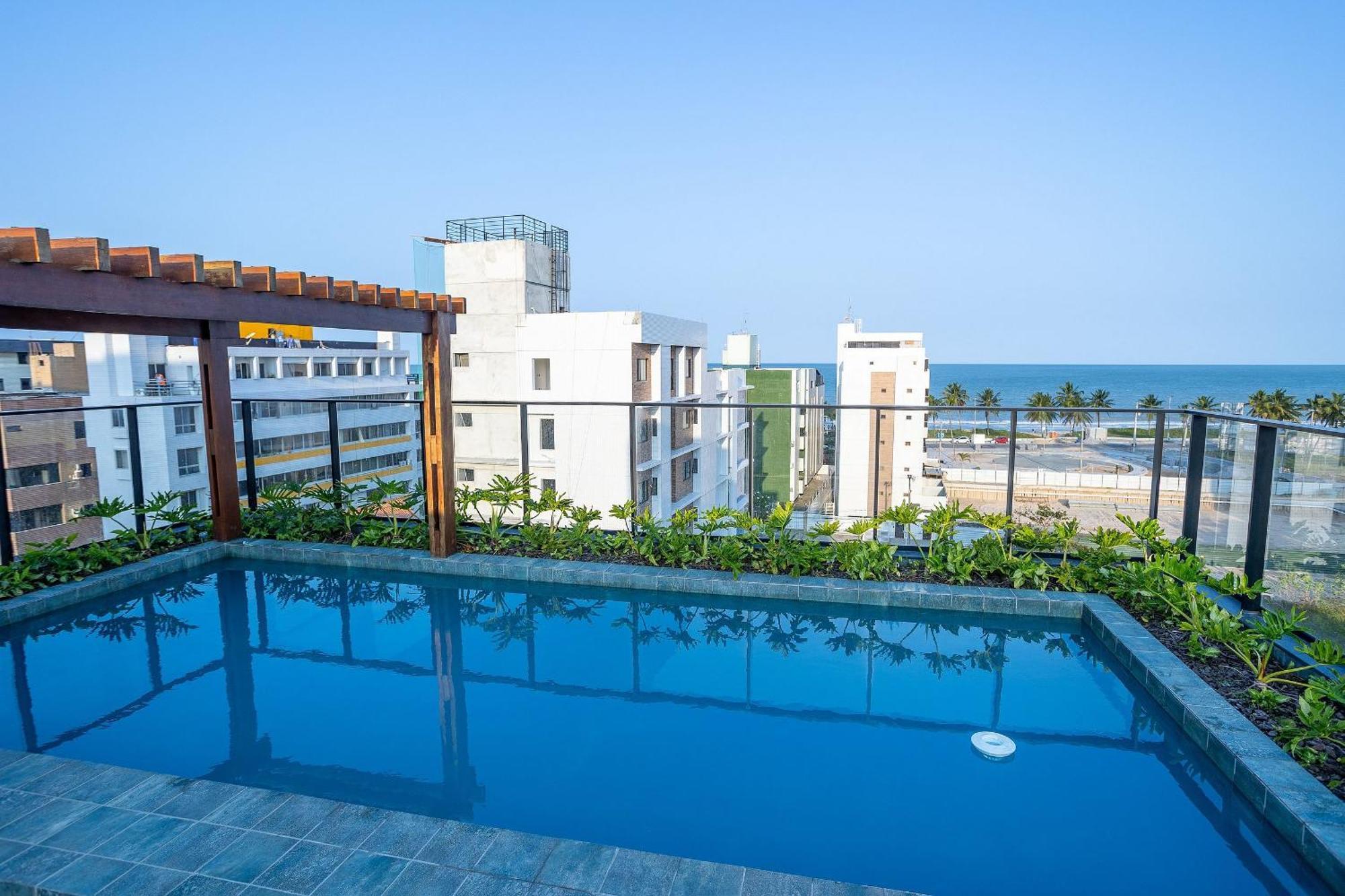 Summer Flat #302 - Apt Em Cabo Branco By Carpediem Apartment Cabedelo Ngoại thất bức ảnh